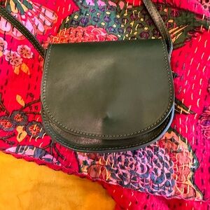 Forest Green Leather Purse